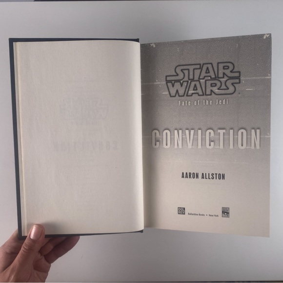 2/$30 -  Star Wars - Fate of the Jedi - Conviction by Aaron Allston - Picture 6 of 14